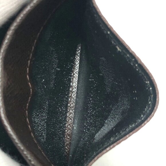 LOUIS VUITTON Porto Monnaie-Plat Coin Case Wallet Mini Wallet coin purse - Picture 7 of 14